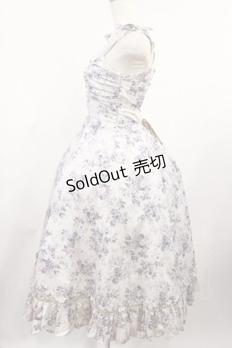 画像2: Victorian maiden / ロココブーケロングサンドレス Free ロココグレージュ H-25-08-29-001-CL-OP-NS-ZH (2)
