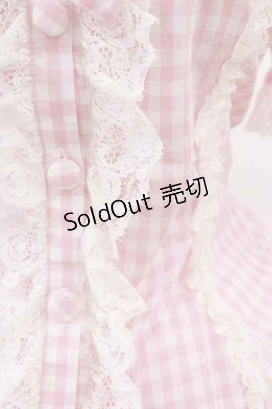 画像7: metamorphose / ギンガムチェックセット Free ピンク H-25-08-29-005-ME-OP-NS-ZH (7)