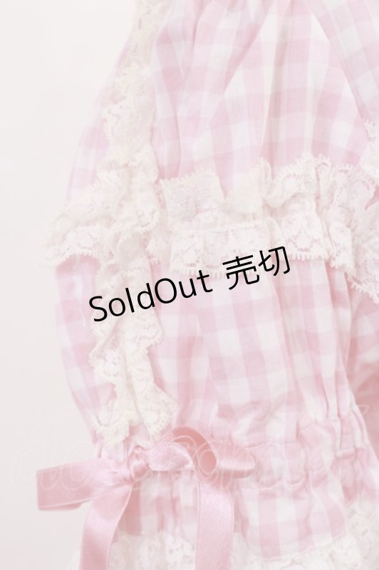 画像9: metamorphose / ギンガムチェックセット Free ピンク H-25-08-29-005-ME-OP-NS-ZH (9)