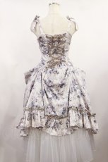 画像4: Victorian maiden / ロココブーケロングサンドレス Free ロココグレージュ H-25-08-29-001-CL-OP-NS-ZH (4)