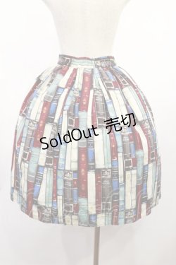 画像2: Yukine's Box（海外ロリータブランド） / Libraryスカート Free ブルー H-25-08-29-010-LO-SK-NS-ZH