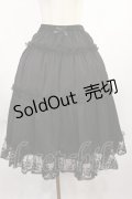 m petit by misako / NINA'Sコラボペチスカート L ブラック H-25-08-29-011-LO-SK-NS-ZH