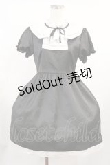 Melt the lady / フリルワンピース Free ブラック H-25-08-29-014-PU-OP-NS-ZH