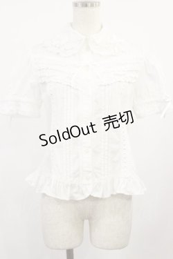 画像1: Angelic Pretty / キャンディレースブラウス Free オフ H-25-08-29-024-AP-BL-NS-ZH