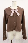 m petit by misako / サンリオキャラクターズコラボ マイメロディセーラーカーディガン L ブラウン H-25-08-29-029-LO-TO-NS-ZH