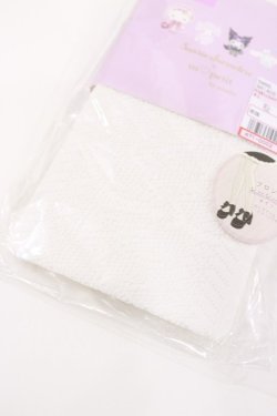画像1: m petit by misako / ECAMマイメロタグタイツ  オフ H-25-08-29-033-LO-ZA-NS-ZH