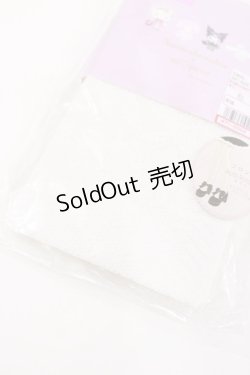 画像1: m petit by misako / ECAMマイメロタグタイツ  オフ H-25-08-29-033-LO-ZA-NS-ZH