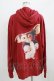 画像3: Candy Stripper / THREE RULES HOODIE  レッド H-25-09-01-032-PU-TO-KB-ZH (3)