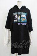 Candy Stripper / TOM and JERRY LAYERED ワンピース  ブラック H-25-09-01-033-PU-OP-KB-ZH