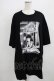 画像1: Candy Stripper / BAPTISM TEE  黒 H-25-09-01-036-PU-TO-KB-ZH (1)