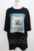 LAND by MILKBOY / CAKE MADNESS TEE  ブラック H-25-09-01-037-MB-TO-KB-ZH