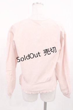 画像2: PINK HOUSE / ピンタックブラウス Free ピンク H-25-09-01-1028-LO-BL-NS-ZH