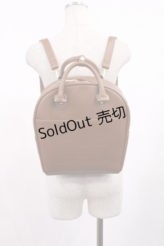 画像1: m petit by misako / TT*AM2WAYリュック  ブラウン H-25-09-01-1030-LO-BG-NS-ZH (1)