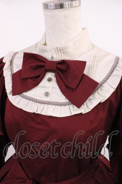 画像4: Victorian maiden / ヴェルデュールマロリーロングドレス Free ボルドー H-25-09-01-1004-CL-OP-NS-ZH