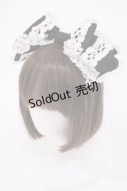 画像1: BABY,THE STARS SHINE BRIGHT / プティフルールカチューシャ  ブラック H-25-09-01-1040-BA-AC-NS-ZH