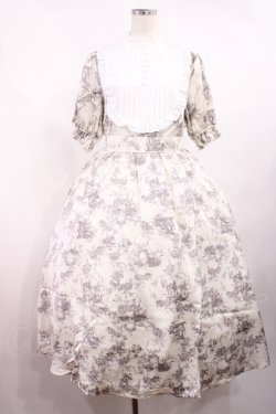 画像1: m petit by misako / AM*トワルドジュイワンピース M オフ H-25-09-01-1002-LO-OP-NS-ZH