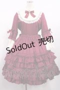 Pina sweetcollection / ドール姫袖ワンピース Free Wine H-25-09-01-1017-LO-OP-NS-ZH