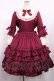 画像1: Pina sweetcollection / ドール姫袖ワンピース Free Wine H-25-09-01-1017-LO-OP-NS-ZH (1)