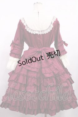 画像3: Pina sweetcollection / ドール姫袖ワンピース Free Wine H-25-09-01-1017-LO-OP-NS-ZH
