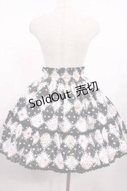 画像2: metamorphose / うさぎカフェフリルスカート Free ブラック H-25-09-01-1021-ME-SK-NS-ZH