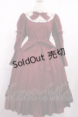 Victorian maiden / ヴェルデュールマロリーロングドレス Free ボルドー H-25-09-01-1004-CL-OP-NS-ZH