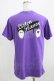 画像3: LISTEN FLAVOR / デビルチアガール半袖Tシャツ  パープル H-25-09-01-050-PU-TO-KB-ZH (3)