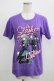 画像1: LISTEN FLAVOR / 辺古山ペコの戦うスクールガールTシャツ feat.九頭龍冬彦 M バイオレットパープル H-25-09-01-051-PU-TO-KB-ZH (1)