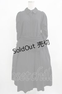 Candy Stripper / CAMI DOCKING SHIRT ONE-PIECE  ブラック H-25-09-01-006-PU-OP-KB-ZH