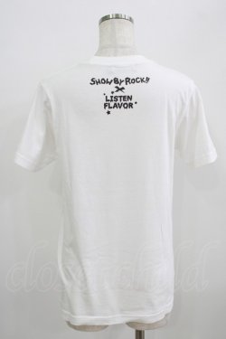 画像3: LISTEN FLAVOR / シンガンクリムゾンズの深紅色の心眼でこの澱んだ世界を見続ケル。Tシャツ M ホワイト H-25-09-01-053-PU-TO-KB-ZH