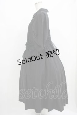 画像2: Candy Stripper / CAMI DOCKING SHIRT ONE-PIECE  ブラック H-25-09-01-006-PU-OP-KB-ZH