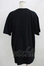 画像3: 【SALE】NieR CLOTHING / プリントCOTTON CUTSEW  黒 H-25-09-01-056-PU-TO-KB-ZT374 (3)