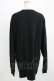 画像3: NieR Clothing / COTTON LONG CUTSEW XL 黒 H-25-09-01-057-PU-TO-KB-ZH (3)