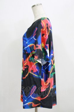 画像2: ACDC RAG / プリントTシャツ  黒 H-25-09-01-059-PU-TO-KB-ZH