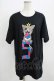 画像1: NieR Clothing / プリント半袖CUTSEW XL 黒 H-25-09-01-060-PU-TO-KB-ZH (1)