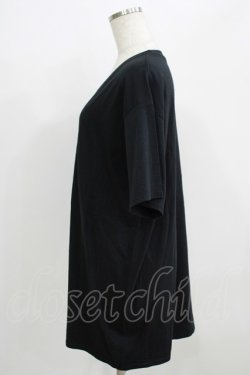 画像2: NieR Clothing / プリント半袖CUTSEW XL 黒 H-25-09-01-060-PU-TO-KB-ZH