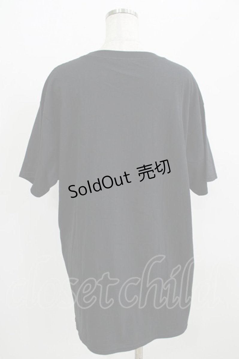 画像3: 【SALE】NieR CLOTHING / プリント半袖CUTSEW XL 黒 H-25-09-01-060-PU-TO-KB-ZT374 (3)