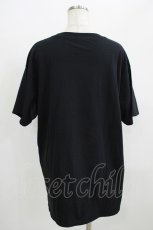 画像3: 【SALE】NieR CLOTHING / プリント半袖CUTSEW XL 黒 H-25-09-01-060-PU-TO-KB-ZT374 (3)