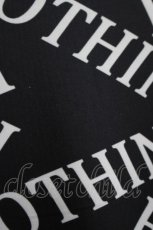 画像4: 【SALE】NieR CLOTHING / ロゴ総柄カットソー  黒×白 H-25-09-01-061-PU-TS-KB-ZT495 (4)