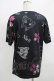 画像3: NieR Clothing / プリント半袖CUTSEW  黒 H-25-09-01-062-PU-TO-KB-ZH (3)