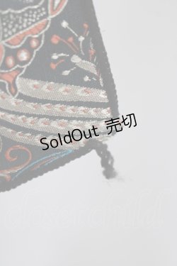 画像5: Ozz oneste / 飾り帯  黒 H-25-09-01-064-OO-TO-KB-ZH