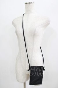 Candy Stripper / スマホショルダーバッグ　  ブラック H-25-09-01-065-PU-BG-KB-ZH
