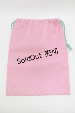 画像3: Candy Stripper / 巾着ポーチ  ピンク・パープル H-25-09-01-068-PU-ZA-KB-ZH