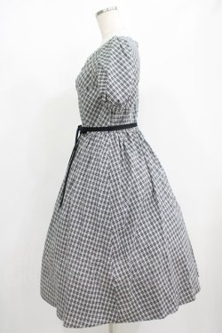 画像2: MILK / Tressy dress  ブラックチェック H-25-09-01-071-ML-OP-KB-ZH