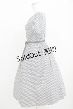 画像2: MILK / Tressy dress  ブラックチェック H-25-09-01-071-ML-OP-KB-ZH