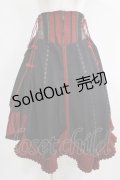 Ozz oneste / 絢爛華天スカート  黒 H-25-09-01-012-OO-SK-KB-ZH