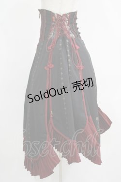 画像2: Ozz oneste / 絢爛華天スカート  黒 H-25-09-01-012-OO-SK-KB-ZH