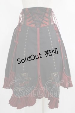 画像3: Ozz oneste / 絢爛華天スカート  黒 H-25-09-01-012-OO-SK-KB-ZH