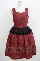 elements,H / pencil roseワンピース  ボルドー H-25-09-01-019-PU-OP-KB-ZH