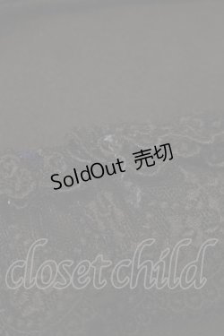 画像5: Moi-meme-Moitie / 別珍リボンロングワンピース  黒×青 H-25-09-01-002-MO-OP-KB-ZH