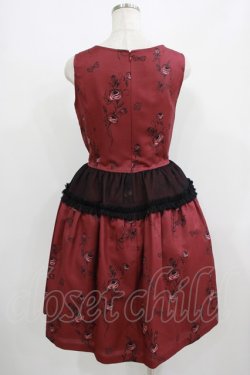 画像3: elements,H / pencil roseワンピース  ボルドー H-25-09-01-019-PU-OP-KB-ZH